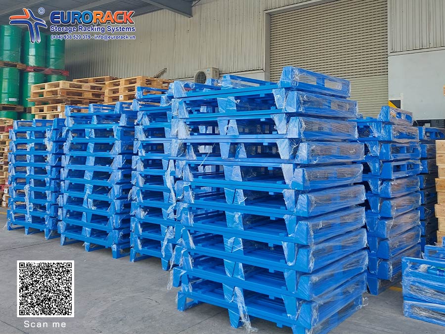 Palettes en acier