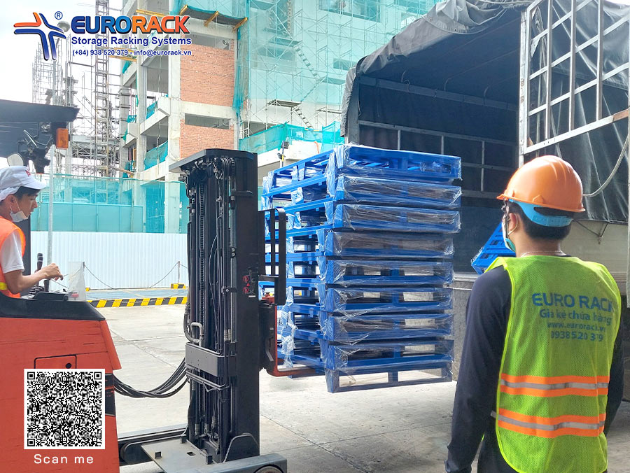 Palettes en acier
