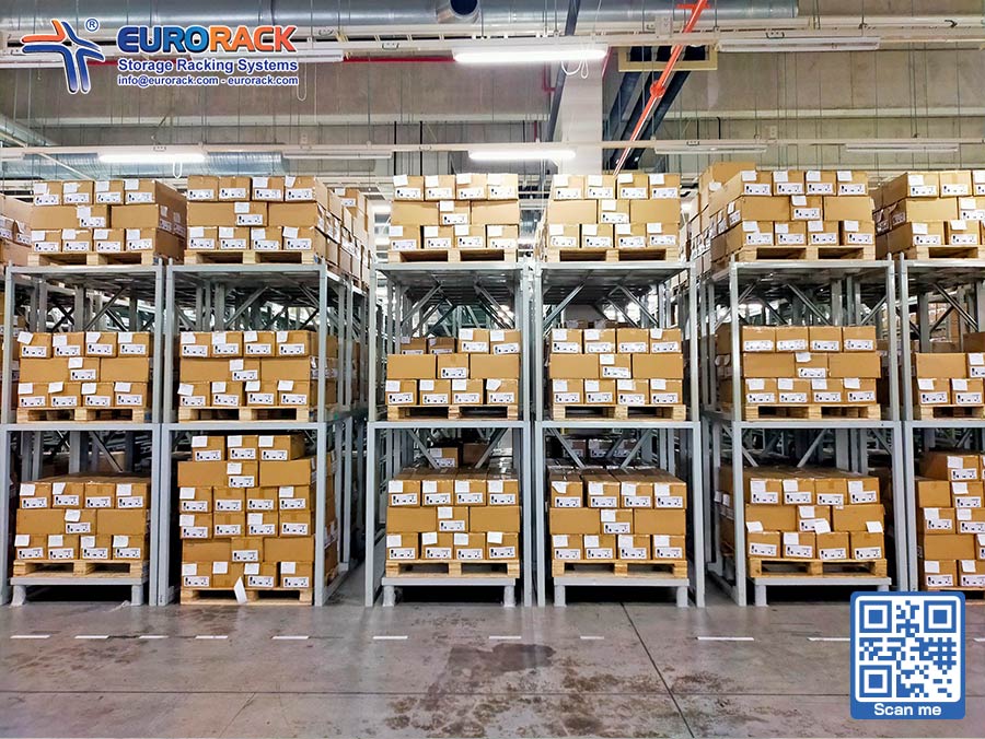 pallet sắt eurorack bền bỉ tải trọng nặng