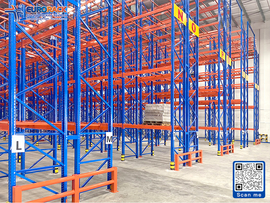 Kệ Selective chứa pallet cho nhà kho