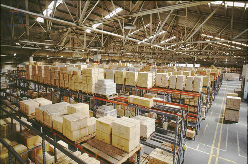 Kệ chứa hàng hỗ trợ nhà kho tối ưu công tác quản lý