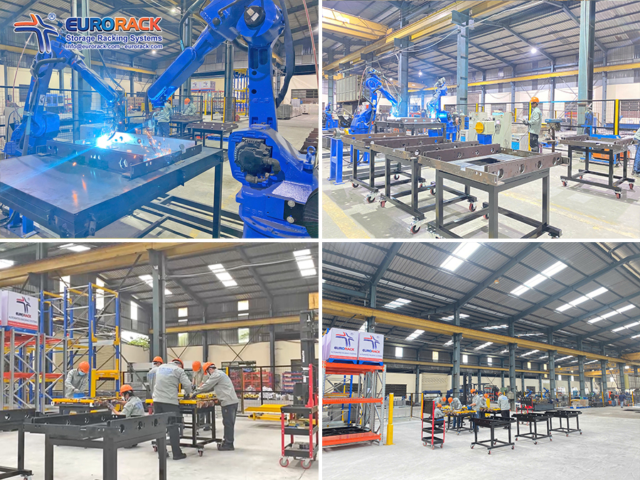 Eurorack Pallet Shuttle Racking System