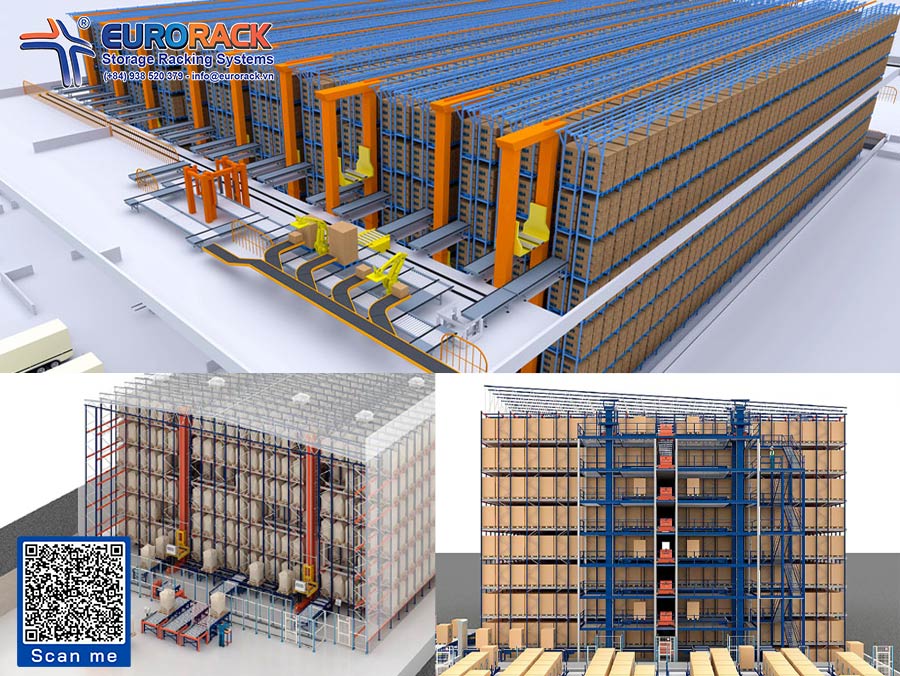 Hệ thống kệ chứa hàng ASRS