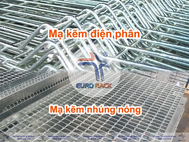 Mạ kẽm nhúng nóng có độ bền vượt trội hơn điện phân, thay vào đó nó lại có chi phí cao hơn