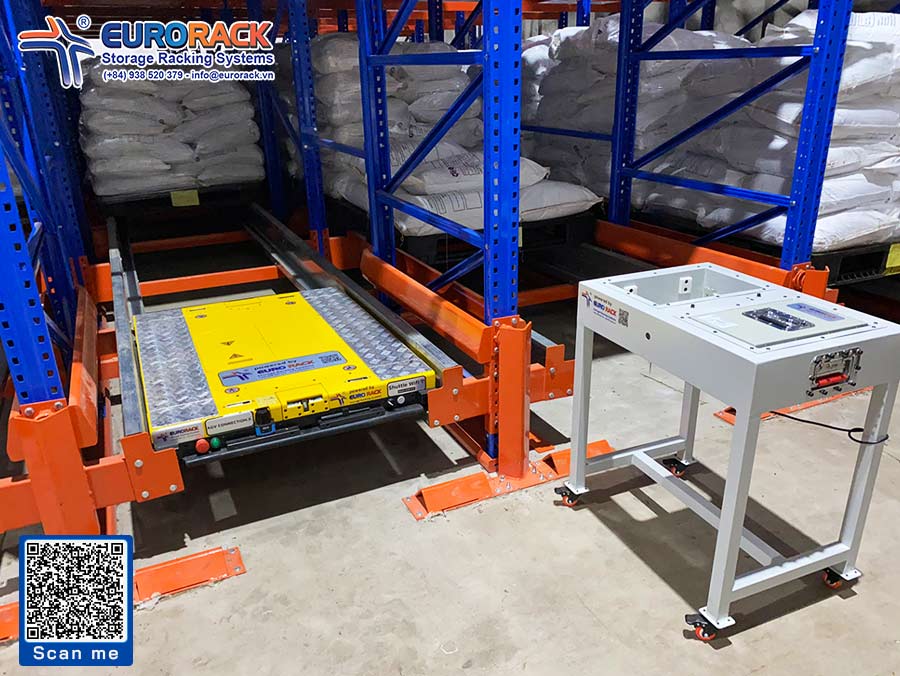 Nguyên lý hoạt động kệ orbiter rack - Vận hành kệ robot tự động