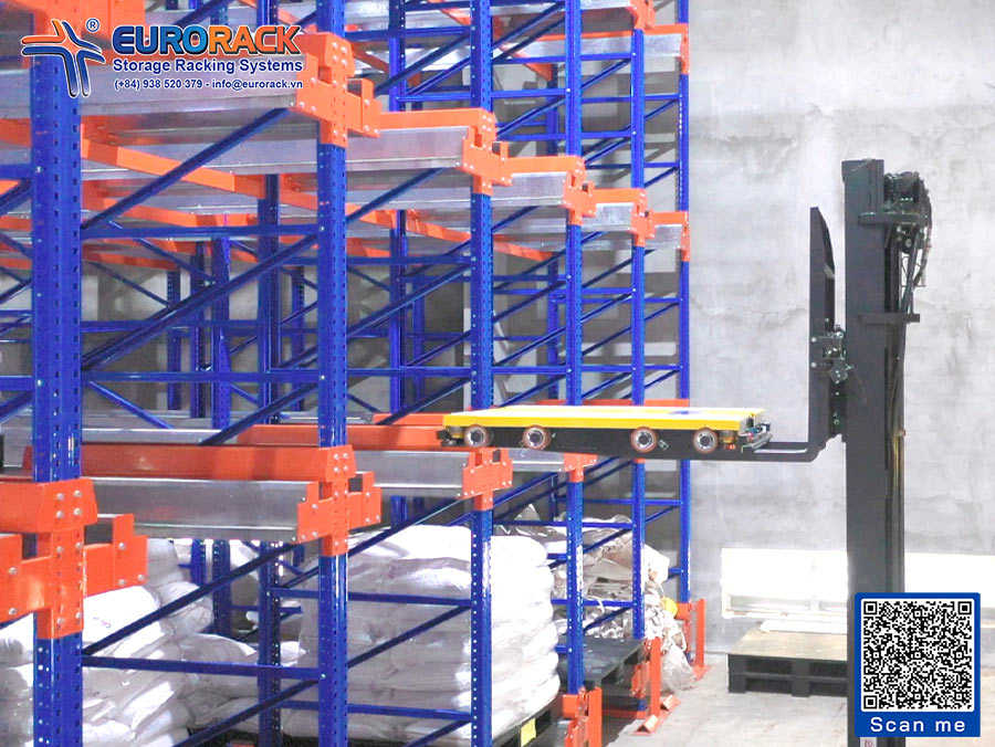 Entrepôts avec une activité d'entrée/sortie élevée