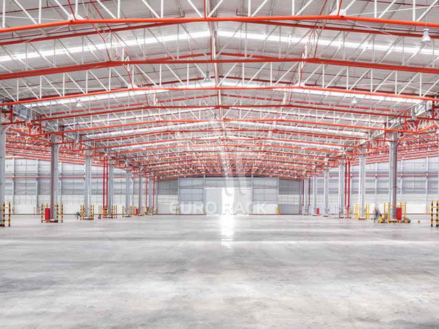 Các khu vực chính trong sơ đồ kho hàng