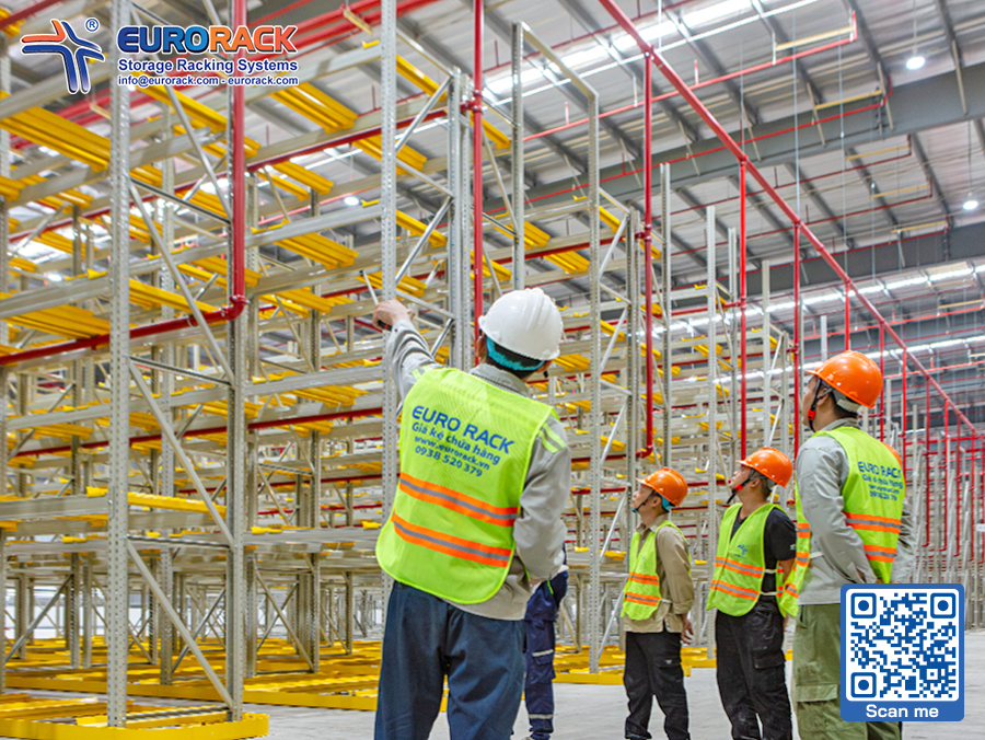 Very Narrow Aisle Rack (VNA) - Eurorack Storage System