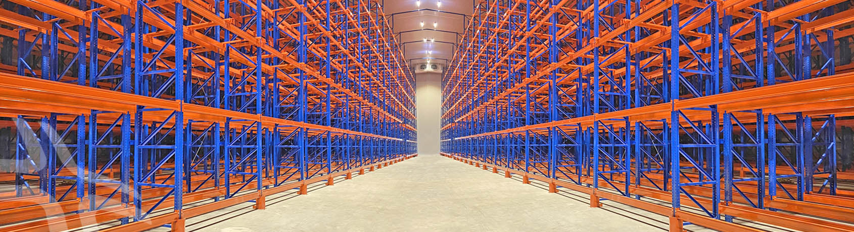 Rayonnage double profondeur